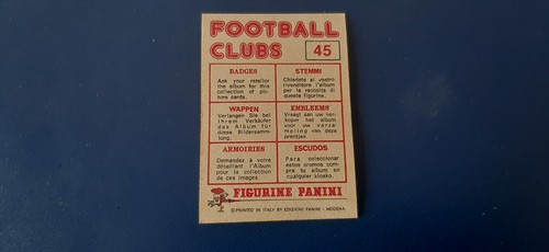 Figurine Panini Football Clubs 1975 con velina - Scegli dall'elenco - Zdjęcie 63 z 421