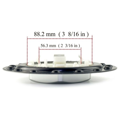 4x 150mm Wheel Center Hub Cap For RM006 #09.23.264 #09.24.137 RM012 RJ RM002 - Picture 6 of 11