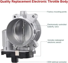 WMPHE Electronic Throttle Body Assembly Compatible with Chevy Avalanche Suburban