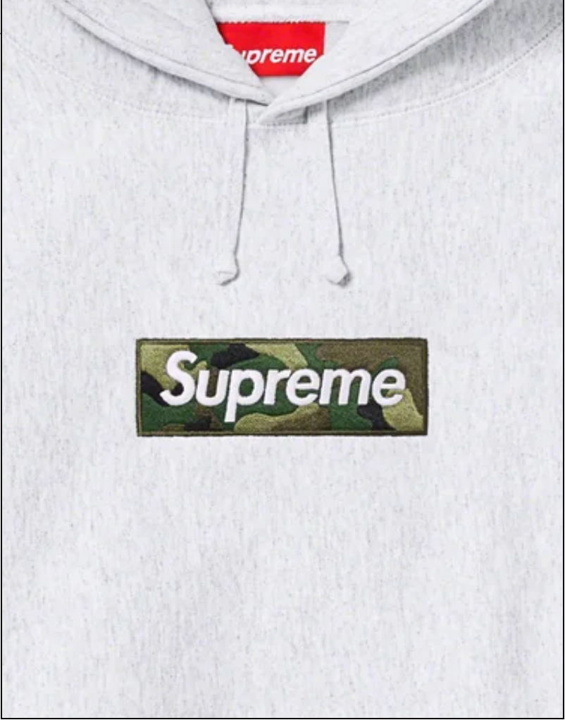 Supreme BOGO Box Logo Hooded Sweatshirt Ash Gray FW23 Size Supreme BOGO Box Logo Hooded Sweatshirt Ash Gray FW23 Size