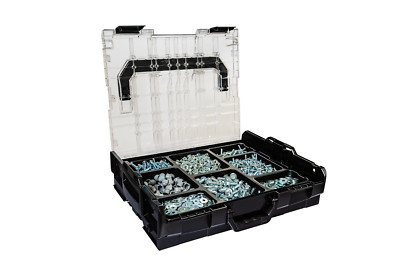 Bosch Sortimo L-Boxx 102 Deckel Transparent mit Kleinteileeinsatz 8 Mulden