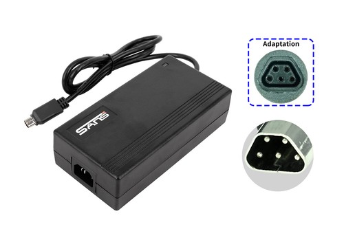 PowerSmart Chargeur 2A 54,6 V pour batteries 48 V de Fischer EM 1865, EM 1922, MONTIS 2.0, MONTIS 4.0i, ETH ETD MTB