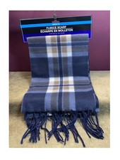 UNISEX SO SOFT AND WITH SOFT COLORS FLEECE SCARF SIZE 9.5 X 59 INCHES