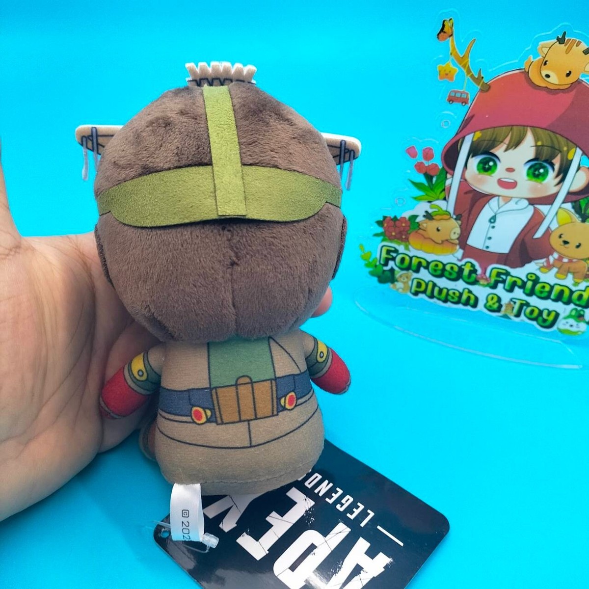 APEX LEGENDS X BUSHIROAD 2023 Bloodhound Mascot Plush 6