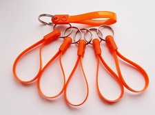 Hi-Vis Fluorescent Key Loop Rings | 6 or 10 Pack | Key Fobs | Promotional