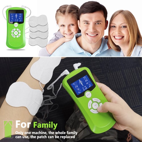TENS Unit Dual Channel Electric Muscle Stimulation Pulse Massager Pain Relief - Picture 12 of 17