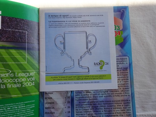 PANINI - CALCIO COPPE 2003/2004 - Album dei calciatori completo e perfetto - - Foto 2 di 4