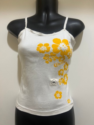 Corona Woman Tank Top White Color - Official Licensed - New - Picture 7 of 7