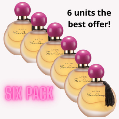 Set of 6. AVON Brand New Far Away EDP 1.7 oz.