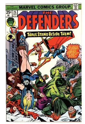 Defenders #25 VFNM 9.0 1975 Sal Buscema Cover