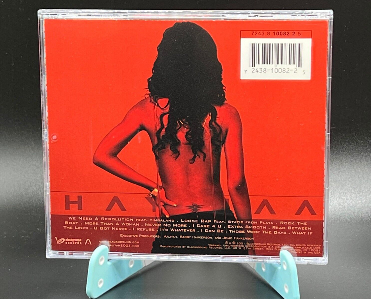 Aaliyah - Self-Titled Original CD Soul & R&B 2001 Blackground