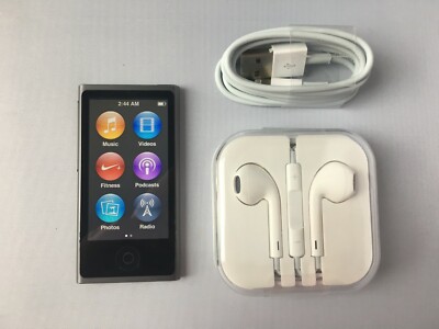 iPod nano 7th Generation Space Gray (16 GB) 888462471756| eBay
