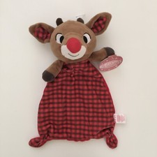 NEW Lovey Rudolph the Red Nose Reindeer Soft Baby Toy Gift Christmas