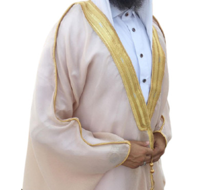 Amazing Best Quality Men's Islamic Arabian Cloak Bisht thobe Eid