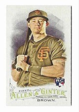 2016 Topps Allen & Ginter Mini Trevor Brown Rookie San Francisco Giants #302