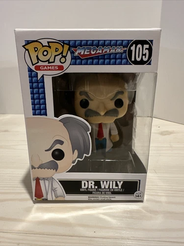 Funko Pop! Megaman #105 - Dr. Wily Box Issues