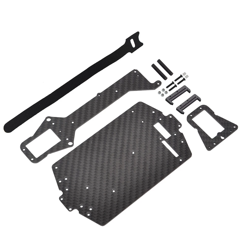 Carbon Fiber Chassis Frame for Traxxas LaTrax 1/18 Rally Teton 4WD Monster Truck - Image 4 of 4