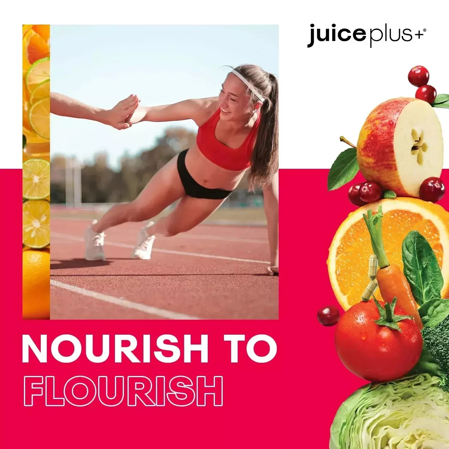 Juice Plus+ - USA - Blended Fruit & Veg Juice Powders 120 Ea 240 Caps