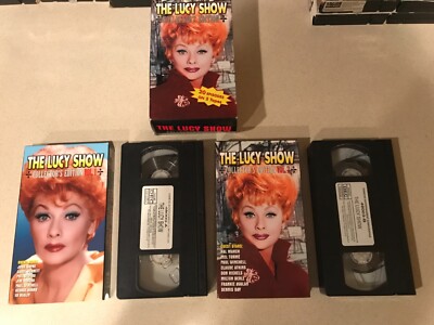 The Lucy Show: Collectors Edition (VHS, 2004) 2 Tape Set - 20 Episodes