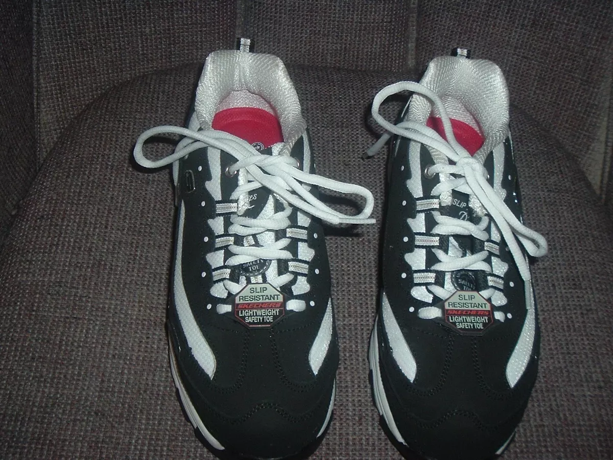 Skechers Work Slip Resistant D lites Shoes New Air Cooled Memory