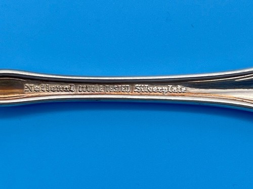 LOT 4 Vintage National Silver Co. Silverplate QUEEN ELIZABETH 6-3/8" Salad Forks - Picture 6 of 6