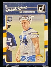 2016 Panini Donruss Rookie Card #314 Derek Watt San Diego Chargers