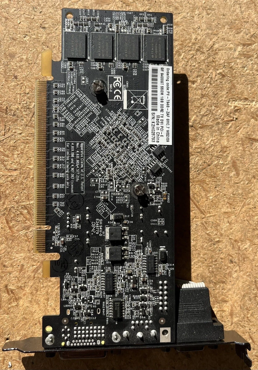 Gf 9400 gt 550m 1gb ddr2 sale