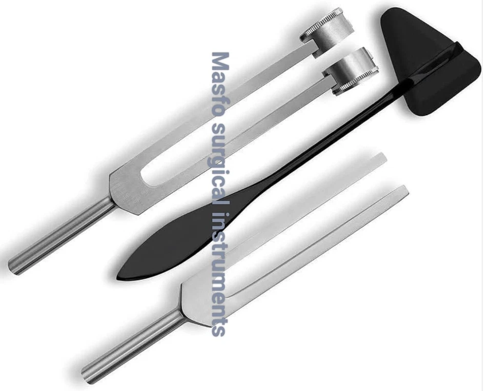 Алюминиевые сенсорные тюнинговые вилки c 128 512 + диагностический набор перкуссионного молотка Taylor - Изображение 3 из 4