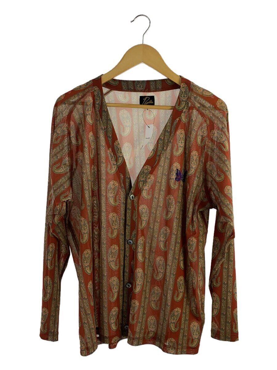 トップス NEEDLES 2024SS V Neck Cardigan L Needles embroidered-logo V-neck Cardigan | Purple | FARFETCH