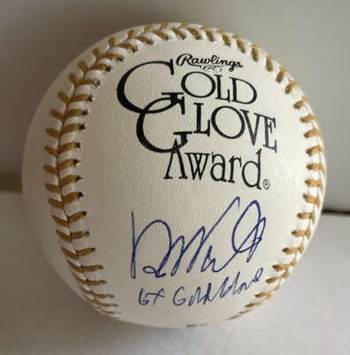 Robin Ventura Signed Inscribed “6X Gold Glove” Gold Glove
