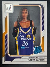 2026 Panini Donruss WNBA - Ta'Niya Latson #DN-14 /1633 Los Angeles Sparks