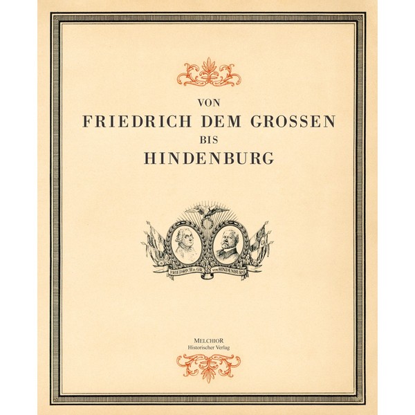 Von Friedrich Dem GroßEn Bis Hindenburg .-image