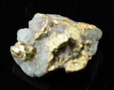 QN-31 "Alaskan BC Gold Nuggets with Quartz" Genuine 1.96 Grams 5059.55 per troy oz