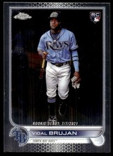 Vidal Brujan 2022 Topps Chrome Update #USC91 Rays MLB READ FREE SHIPPING
