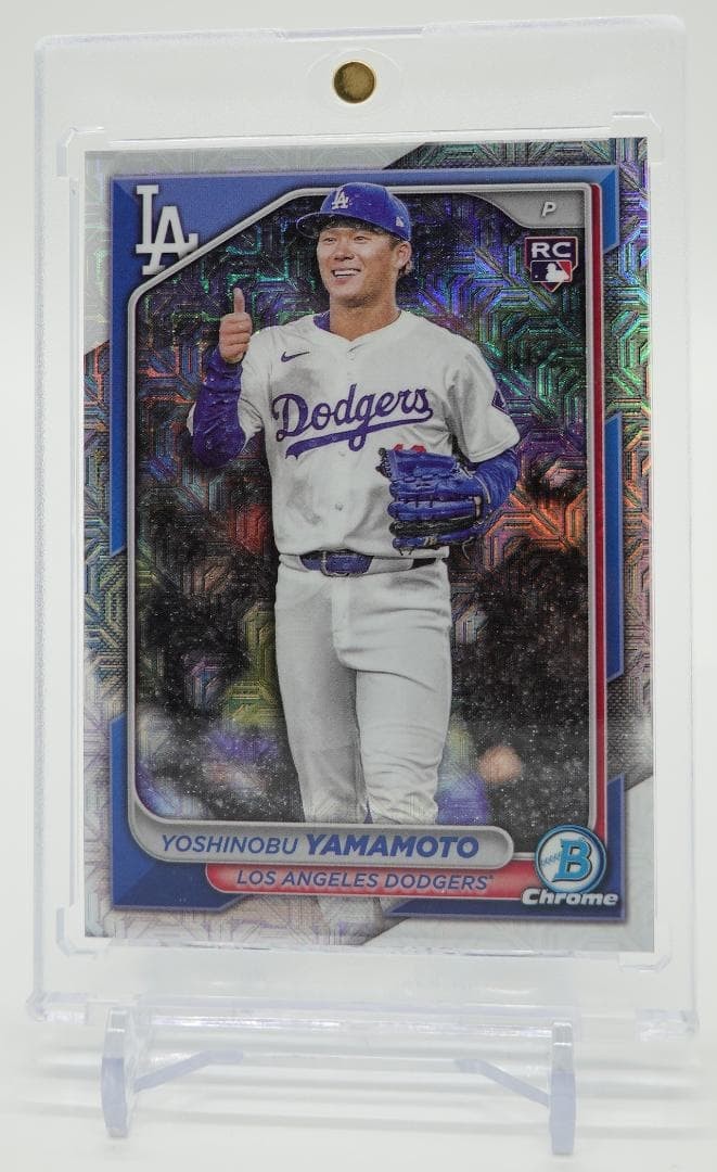 2024 Bowman Chrome - Image Variation Yoshinobu Yamamoto #73 Mojo