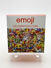 2020 emoji™ Celebration 1oz $1 Silver 99.99% Dollar Proof Colored Coin