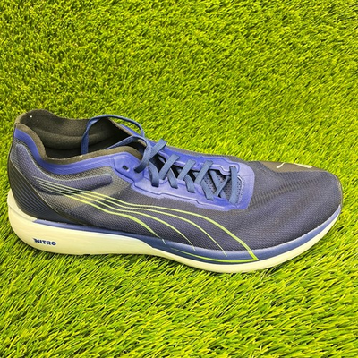 #ad Puma Liberate Nitro Elektro Blue Mens Size 11 Athletic Running Shoes Sneakers $39.99