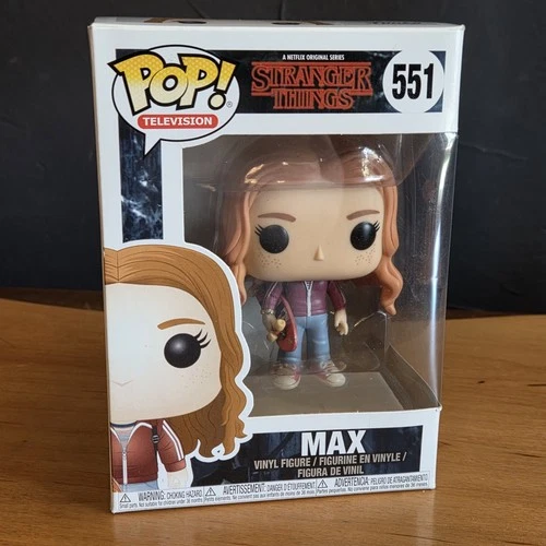 Funko Pop Stranger Things Max with Skateboard #551 Netflix