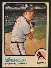 1973 Topps #319 Jim Spencer ANGELS