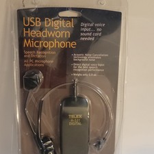 Telex H-531 Digital USB Headworn Noise-Cancelling Microphone Black