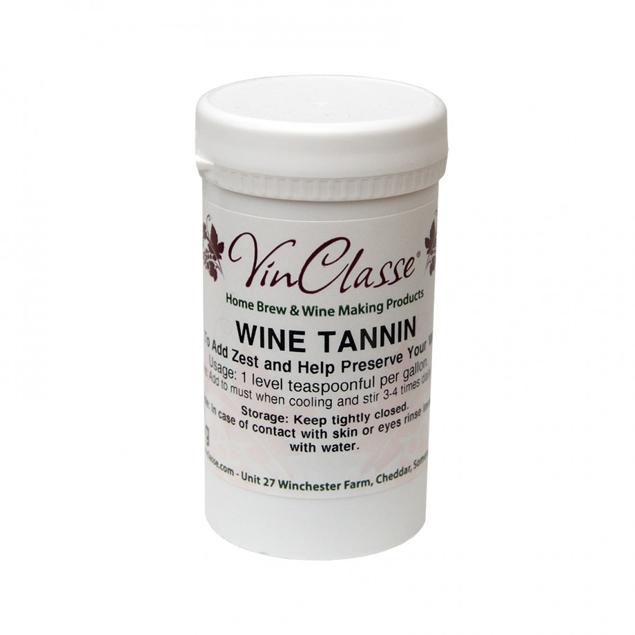 Wine Grape Tannin 50g - Vinclasse - For Winemaking Homebrew