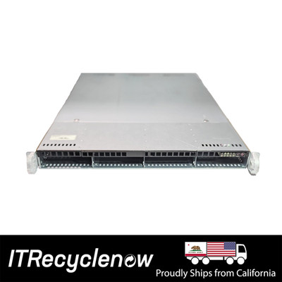 Supermicro CSE-813 1U EAT-X Chassis Case X9D 4Bay 3.5in TQ 1x PSU 2x 10cm Blower
