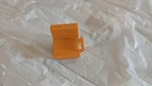 Vintage 4120 Passenger Train Car LT Seat Orange/Butterscotch Playmobil Germany