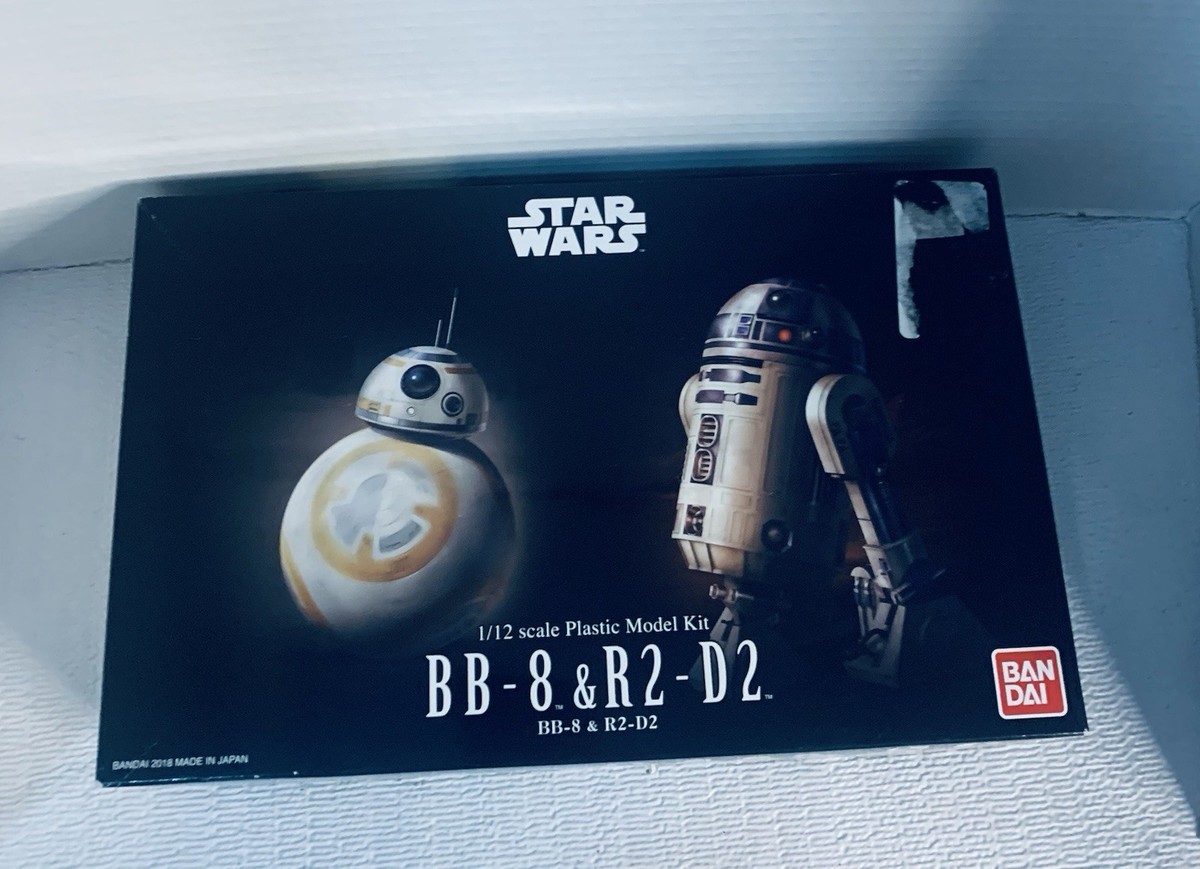 Takara Tomy - スターウォーズ　ナノドロイド　BB-8&R2-D2 NEW Bandai Hobby Star Wars 1/12 Plastic Model BB-8 & R2-D2