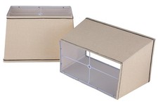 T Shape Lampshades Set of 2 Natural Linen Top L13.78'' x W7.5''xBottom L15.75...