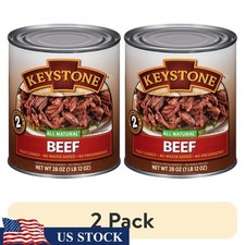 All Natural Fully Cooked Beef Canned Meat Pack of 2 Gluten Free Emergency Food