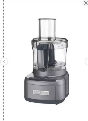 Cuisinart CFP-8BK 8-Cup Food Processor Stainless/Black 120V 350W New In Box