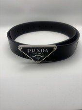 P.r.a.d.a milano belt with silver belt buckle. Brand new
