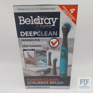 Beldray LA082718EU7 Deep Clean elektrische Reinigungsbürste wasserdicht Scheuer