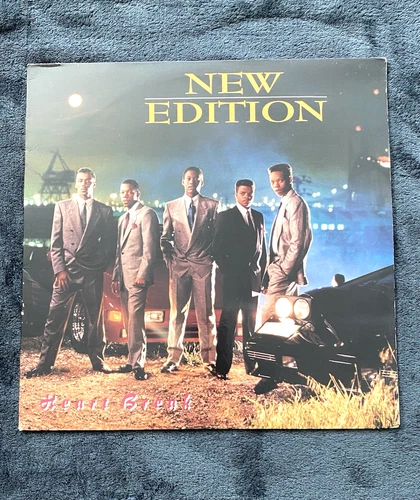 Vintage New Edition Heart Break 1988  MCA Records 42207 Vinyl LP Album